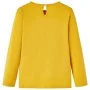Camiseta infantil de manga larga color ocre 128 de vidaXL, Camisetas para niños - Ref: Foro24-14282, Precio: 8,85 €, Descuent...