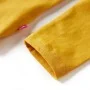 Kinder langärmliges T-Shirt in Ockerfarbe Größe 104 von vidaXL, Kinder-T-Shirts - Ref: Foro24-14280, Preis: 8,85 €, Rabatt: %