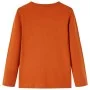 Kinder langärmliges T-Shirt in hellem Terrakotta-Farbton, Größe 116. von vidaXL, Kinder-T-Shirts - Ref: Foro24-13156, Preis: ...