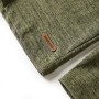 Kinder Langarmshirt in Khaki-Melange, Größe 116. von vidaXL, Kinder-T-Shirts - Ref: Foro24-13161, Preis: 8,54 €, Rabatt: %