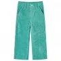 Pantalón para niños de pana verde menta 116 by vidaXL, kids pants - Ref: Foro24-14366, Price: 10,18 €, Discount: %