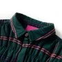 Kleid für Kinder mit langen Ärmeln und dunkelgrünen Rüschen, Größe 128. von vidaXL, Kinderkleider - Ref: Foro24-14417, Preis:...
