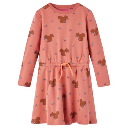 Kleid für Kinder in Altrosa, Größe 92. von vidaXL, Kinderkleider - Ref: Foro24-15116, Preis: 14,62 €, Rabatt: %