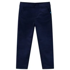 Pantalón infantil azul marino oscuro 92 de vidaXL, Pantalones de niños - Ref: Foro24-13424, Precio: 11,17 €, Descuento: %
