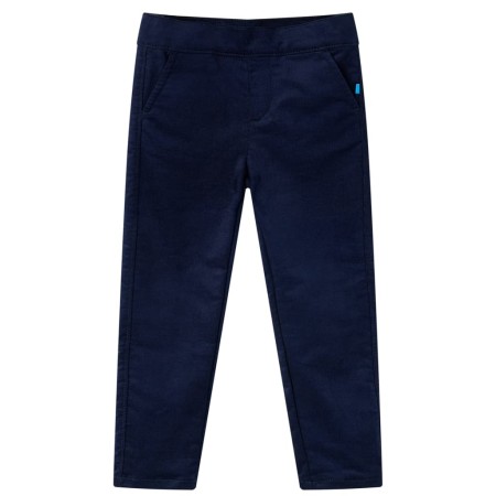 Pantalón infantil azul marino oscuro 92 by vidaXL, kids pants - Ref: Foro24-13424, Price: 11,28 €, Discount: %