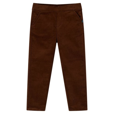 Pantalón infantil color coñac 128 de vidaXL, Pantalones de niños - Ref: Foro24-13432, Precio: 15,29 €, Descuento: %
