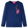 Kinder Langarmshirt in Marineblau, Größe 92. von vidaXL, Kinder-T-Shirts - Ref: Foro24-13594, Preis: 8,59 €, Rabatt: %