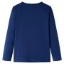 Kinder Langarmshirt in Marineblau, Größe 92. von vidaXL, Kinder-T-Shirts - Ref: Foro24-13594, Preis: 8,59 €, Rabatt: %