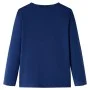 Kinder Langarmshirt in Marineblau, Größe 116. von vidaXL, Kinder-T-Shirts - Ref: Foro24-13596, Preis: 8,59 €, Rabatt: %