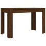 Esstisch aus braunem Eichenfurnierholz 120x60x76 cm. von vidaXL, Küchen- und Esstische - Ref: Foro24-838191, Preis: 70,40 €, ...