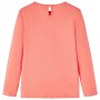 Korallfarbenes Langarm-Kinder-T-Shirt in Größe 92. von vidaXL, Kinder-T-Shirts - Ref: Foro24-13659, Preis: 8,66 €, Rabatt: %