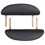 Klappbare Massageliege 4 cm dick 2 Kissen schwarz von vidaXL, Massageliegen - Ref: Foro24-110159, Preis: 206,00 €, Rabatt: %