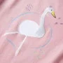 Kinder langärmliges T-Shirt in Hellrosa, Größe 128. von vidaXL, Kinder-T-Shirts - Ref: Foro24-13692, Preis: 8,77 €, Rabatt: %