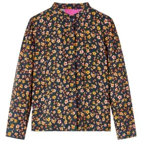 Kinderhemd mit Stehkragen in Marineblau, Größe 116. von vidaXL, Kinder-T-Shirts - Ref: Foro24-13956, Preis: 12,09 €, Rabatt: %