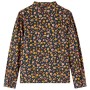 Camisa infantil con cuello mao azul marino 116 de vidaXL, Camisetas para niños - Ref: Foro24-13956, Precio: 12,21 €