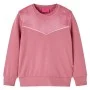 Sudadera infantil patchwork terciopelo color frambuesa 140 de vidaXL, Camisetas para niños - Ref: Foro24-14008, Precio: 11,64...