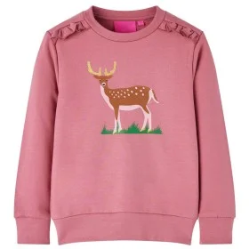 Sudadera infantil color frambuesa 104 by vidaXL, Kids T-shirts - Ref: Foro24-14200, Price: 13,60 €, Discount: %