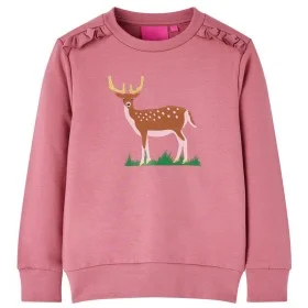 Sudadera infantil color frambuesa 128 de vidaXL, Camisetas para niños - Ref: Foro24-14202, Precio: 11,57 €, Descuento: %