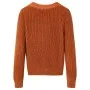 Kinder-Strickpullover in Cognac-Farbe, Größe 128. von vidaXL, Kinder-T-Shirts - Ref: Foro24-14751, Preis: 14,40 €, Rabatt: %