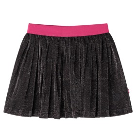 Falda plisada infantil con purpurina azul marino 92 by vidaXL, kids pants - Ref: Foro24-14822, Price: 14,10 €, Discount: %