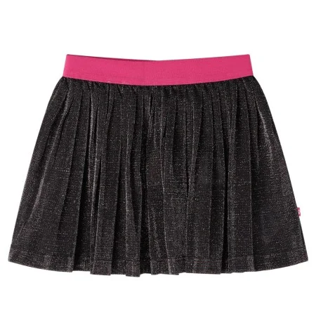 Falda plisada infantil con purpurina azul marino 92 by vidaXL, kids pants - Ref: Foro24-14822, Price: 13,96 €, Discount: %