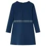 Kleid für Kinder mit langen Ärmeln in Marineblau, Größe 116. von vidaXL, Kinderkleider - Ref: Foro24-14834, Preis: 17,47 €, R...