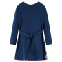 Kleid für Kinder mit langen Ärmeln in Marineblau, Größe 104. von vidaXL, Kinderkleider - Ref: Foro24-14888, Preis: 13,38 €, R...