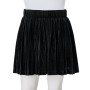 Kinder Plissé-Rock in Schwarz mit Lurex, Größe 116. von vidaXL, Kinderhosen - Ref: Foro24-14874, Preis: 10,50 €, Rabatt: %