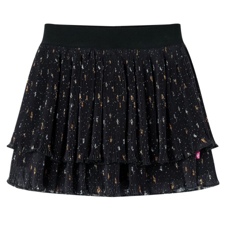 Falda infantil con diseño de volantes escalonados negro 92 by vidaXL, kids pants - Ref: Foro24-14897, Price: 13,18 €, Discoun...