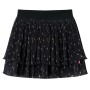 Falda infantil con diseño de volantes escalonados negro 92 by vidaXL, kids pants - Ref: Foro24-14897, Price: 13,18 €, Discoun...