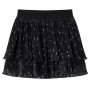 Falda infantil con diseño de volantes escalonados negro 92 by vidaXL, kids pants - Ref: Foro24-14897, Price: 13,18 €, Discoun...