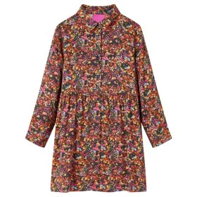 Kleid für Kinder mit langen Ärmeln, bunt, Größe 116. von vidaXL, Kinderkleider - Ref: Foro24-14904, Preis: 15,84 €, Rabatt: %