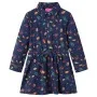 Kleid für Kinder mit langen Ärmeln in Marineblau, Größe 92. von vidaXL, Kinderkleider - Ref: Foro24-14912, Preis: 17,13 €, Ra...