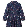 Kleid für Kinder mit langen Ärmeln in Marineblau, Größe 92. von vidaXL, Kinderkleider - Ref: Foro24-14912, Preis: 17,13 €, Ra...