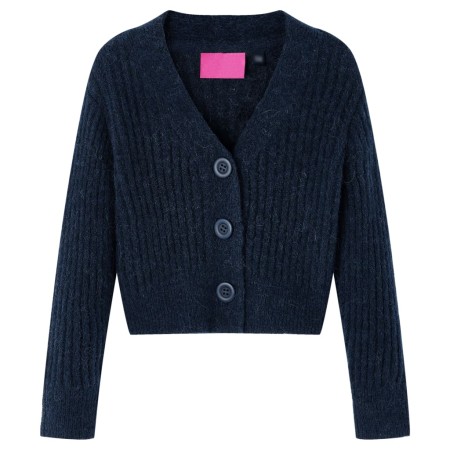 Marineblaue Strickjacke für Kinder, Größe 92. von vidaXL, Kinder-T-Shirts - Ref: Foro24-14952, Preis: 13,48 €, Rabatt: %
