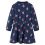 Kleid für Kinder in Marineblau, Größe 104 von vidaXL, Kinderkleider - Ref: Foro24-15047, Preis: 15,84 €, Rabatt: %
