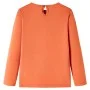 Kinder langärmliges T-Shirt in geröstetem Orange, Größe 104. von vidaXL, Kinder-T-Shirts - Ref: Foro24-13805, Preis: 8,77 €, ...