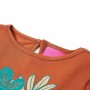 Langärmeliges Kinder-T-Shirt in Cognac-Farbe, Größe 116. von vidaXL, Kinder-T-Shirts - Ref: Foro24-14171, Preis: 8,81 €, Raba...