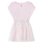 Vestido infantil volantes rosa claro 128 de vidaXL, Vestidos de niños - Ref: Foro24-14552, Precio: 14,87 €, Descuento: %