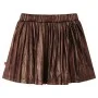 Kinderrock mit Glitzer in Cognac-Farbe, Größe 140. von vidaXL, Kinderhosen - Ref: Foro24-15085, Preis: 13,47 €, Rabatt: %