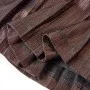 Kinderrock mit Glitzer in Cognac-Farbe, Größe 140. von vidaXL, Kinderhosen - Ref: Foro24-15085, Preis: 13,47 €, Rabatt: %