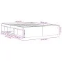 Sonoma gray bed frame 150x200 cm by vidaXL, Beds and slatted bases - Ref: Foro24-3203871, Price: 137,71 €, Discount: %