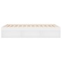 White double bed frame 135x190 cm by vidaXL, Beds and slatted bases - Ref: Foro24-3203908, Price: 154,38 €, Discount: %