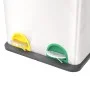 Recycling and trash can with pedal stainless steel 36 L by vidaXL, Garbage cans and trash cans - Ref: Foro24-50600, Price: 11...