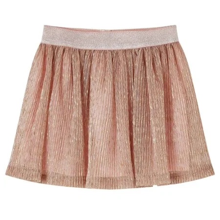 Falda infantil con purpurina rosa suave 104 de vidaXL, Pantalones de niños - Ref: Foro24-15087, Precio: 11,23 €, Descuento: %