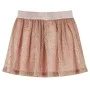 Falda infantil con purpurina rosa suave 104 de vidaXL, Pantalones de niños - Ref: Foro24-15087, Precio: 11,23 €, Descuento: %