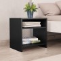 Mesita de noche madera contrachapada negro 40x30x40 cm de vidaXL, Mesitas de noche - Ref: Foro24-800011, Precio: 30,99 €, Des...