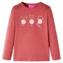Langärmeliges Kinder-T-Shirt in geröstetem Rosa, Größe 92. von vidaXL, Kinder-T-Shirts - Ref: Foro24-13774, Preis: 8,45 €, Ra...