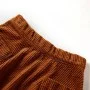 Falda infantil con bolsillos pana color coñac 92 by vidaXL, kids pants - Ref: Foro24-13879, Price: 11,71 €, Discount: %