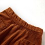 Falda infantil con bolsillos pana color coñac 92 de vidaXL, Pantalones de niños - Ref: Foro24-13879, Precio: 11,86 €, Descuen...